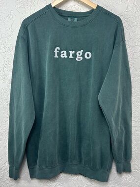 FARGO Graphic Comfort Colors Sweatshirt Oversized UNISEX Men’s Size L